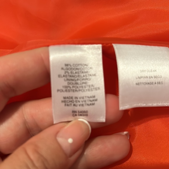 NWT Jones New York stretch multicolored blazer. Unique beautiful design. Size 2 - Picture 5 of 8